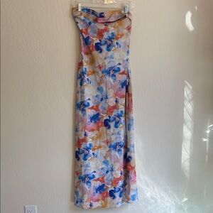 Floral Maxi Dress - Multicolor